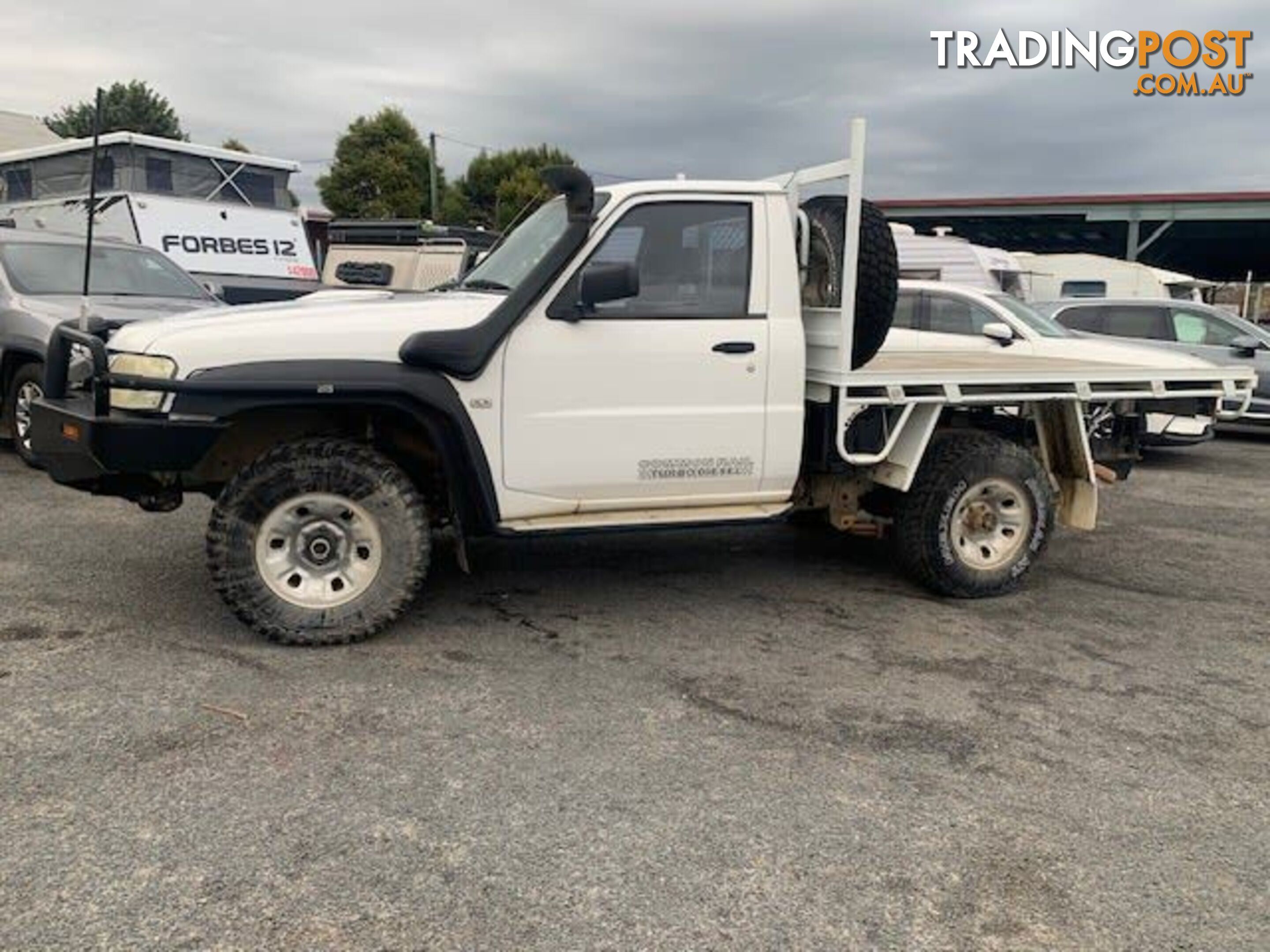 2010 NISSAN PATROL DX (4X4) GU MY08 UTE TRAY, 2 DOORS, 3 SEATS