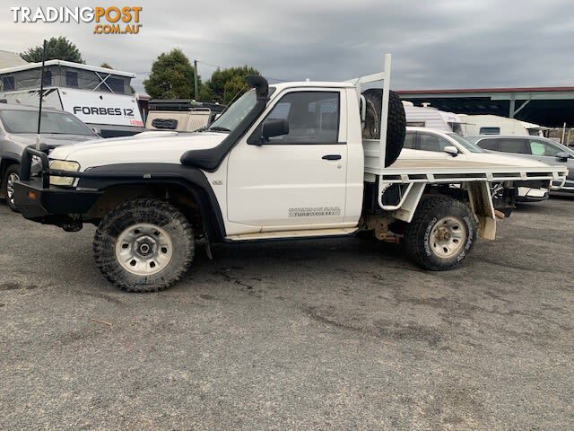 2010 NISSAN PATROL DX (4X4) GU MY08 UTE TRAY, 2 DOORS, 3 SEATS