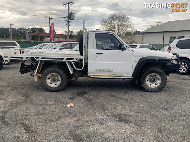 2010 NISSAN PATROL DX (4X4) GU MY08 UTE TRAY, 2 DOORS, 3 SEATS