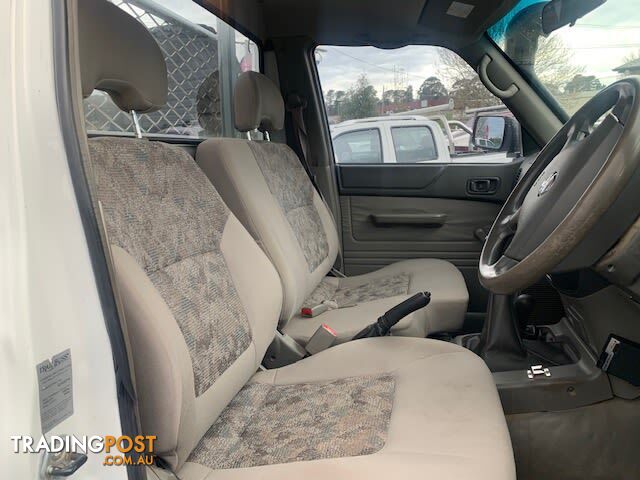 2010 NISSAN PATROL DX (4X4) GU MY08 UTE TRAY, 2 DOORS, 3 SEATS