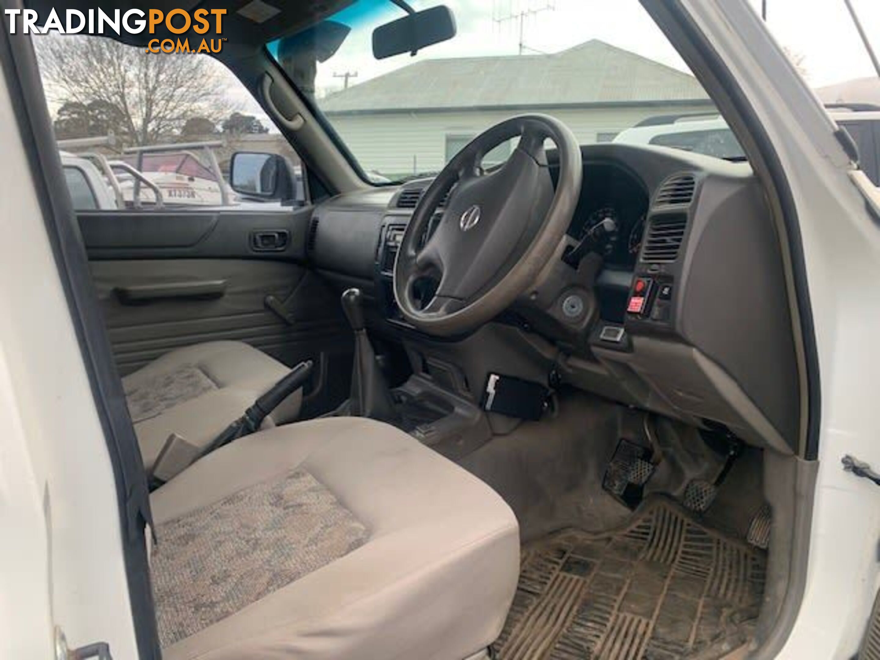 2010 NISSAN PATROL DX (4X4) GU MY08 UTE TRAY, 2 DOORS, 3 SEATS