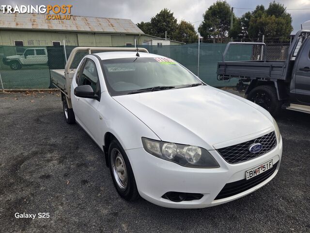 2009 FORD FALCON (LPG) FG UTE TRAY, 2 DOORS, 2 SEATS