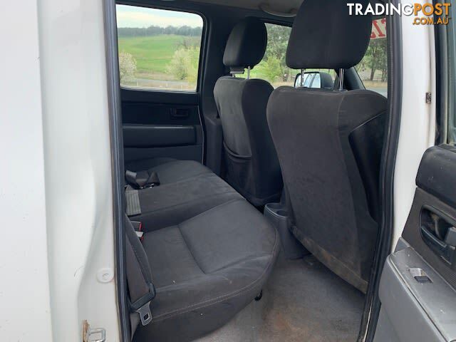 2008 FORD RANGER XL (4X4) PJ 07 UPGRADE UTE TRAY, 4 DOORS, 5 SEATS