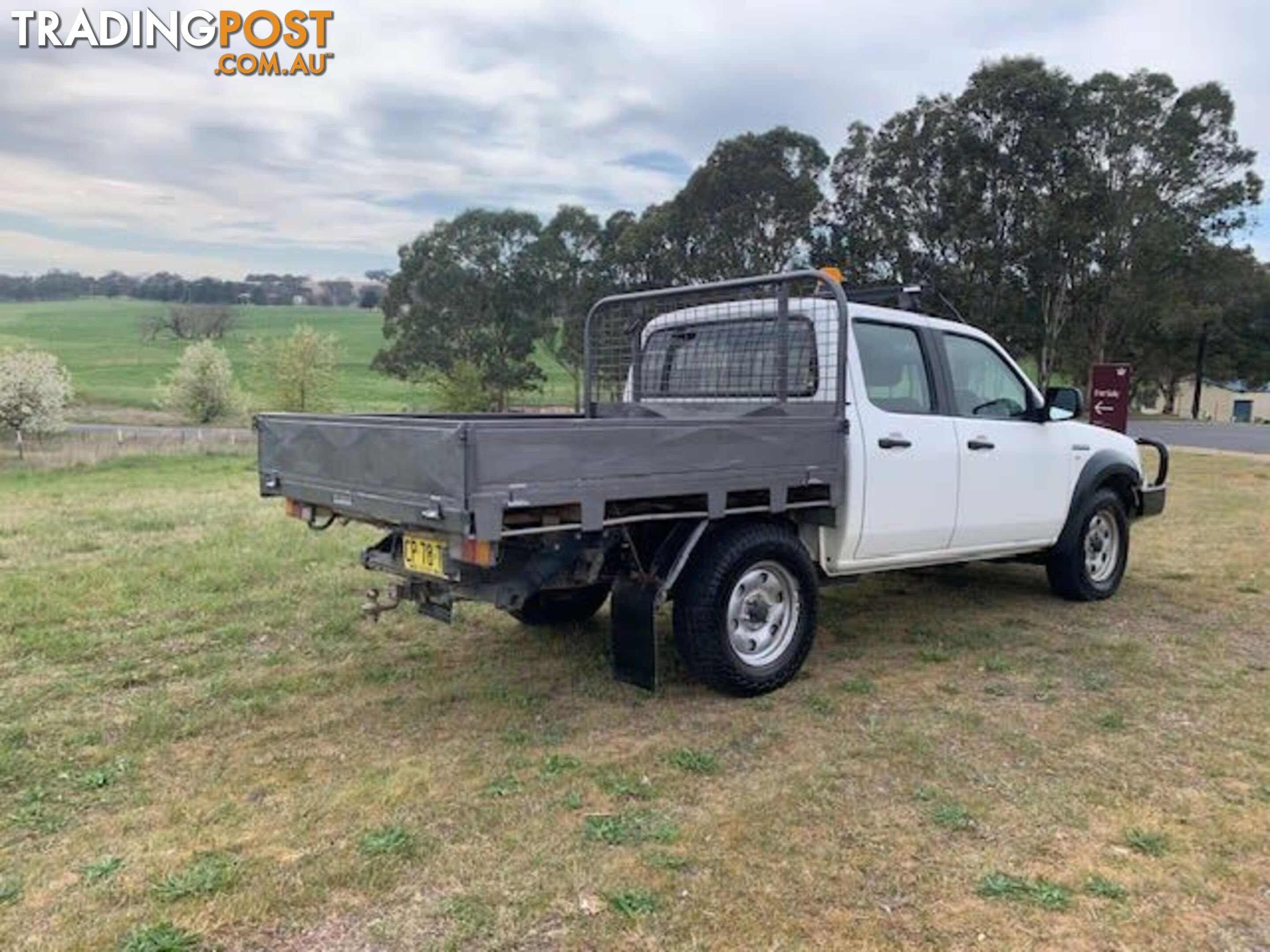 2008 FORD RANGER XL (4X4) PJ 07 UPGRADE UTE TRAY, 4 DOORS, 5 SEATS