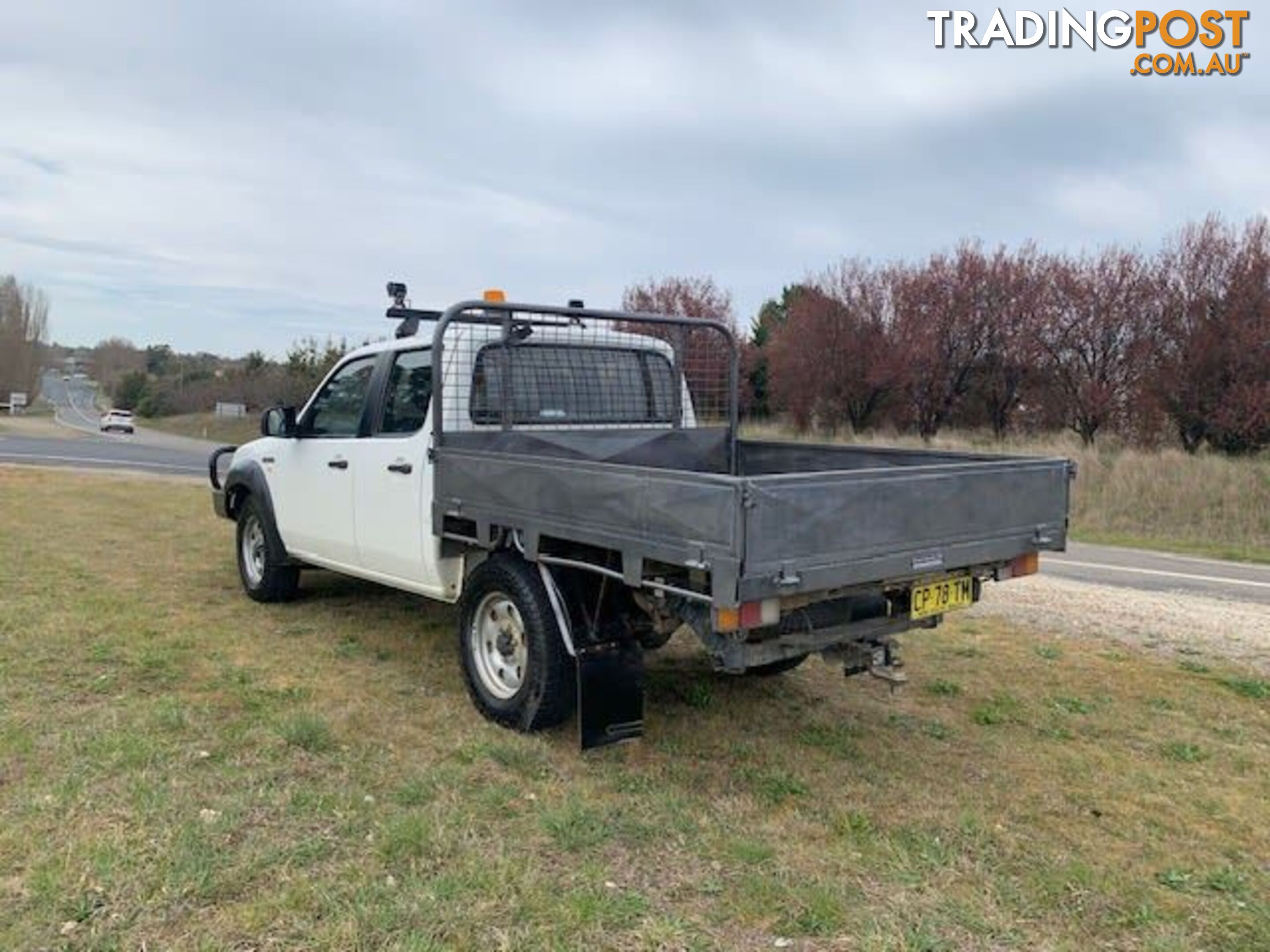 2008 FORD RANGER XL (4X4) PJ 07 UPGRADE UTE TRAY, 4 DOORS, 5 SEATS