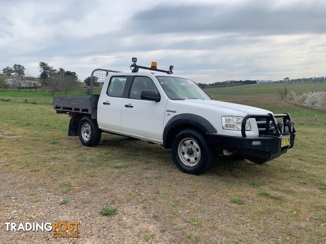 2008 FORD RANGER XL (4X4) PJ 07 UPGRADE UTE TRAY, 4 DOORS, 5 SEATS