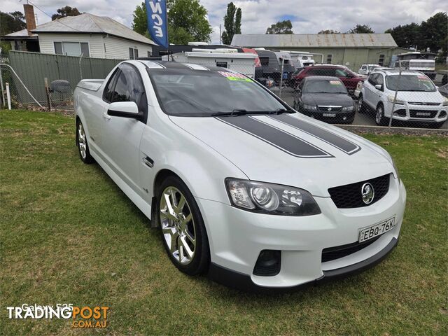 2011 HOLDEN COMMODORE SS-V REDLINE EDITION VE II UTE TRAY, 2 DOORS, 2 SEATS