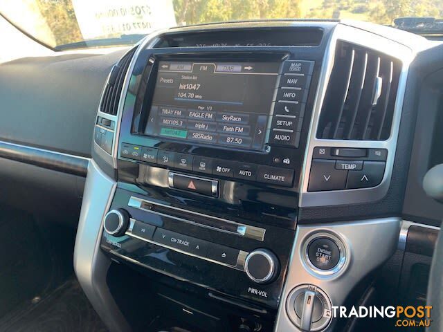 2015 TOYOTA LANDCRUISER VX (4X4) VDJ200R MY13 SUV