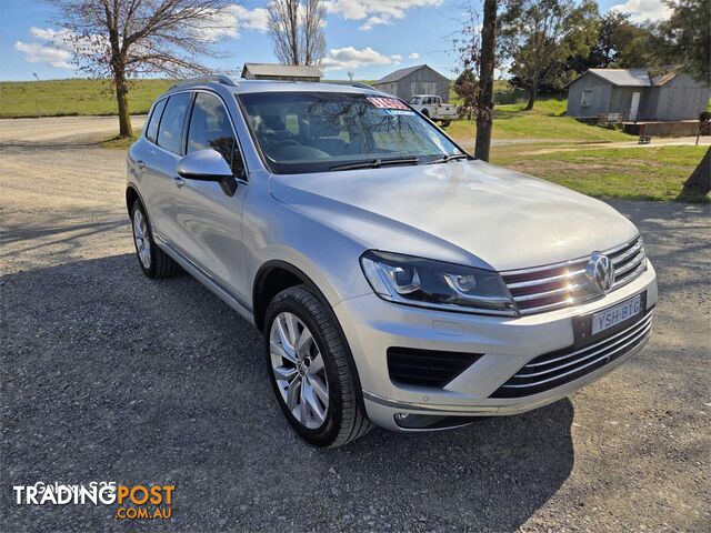 2017 VOLKSWAGEN TOUAREG V6 TDI 7P MY17 SUV, 4 DOORS, 5 SEATS