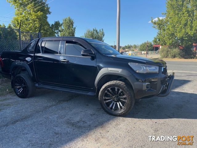 2021 TOYOTA HILUX ROGUE (4X4) GUN126R FACELIFT UTE TRAY, 4 DOORS, 5 SEATS