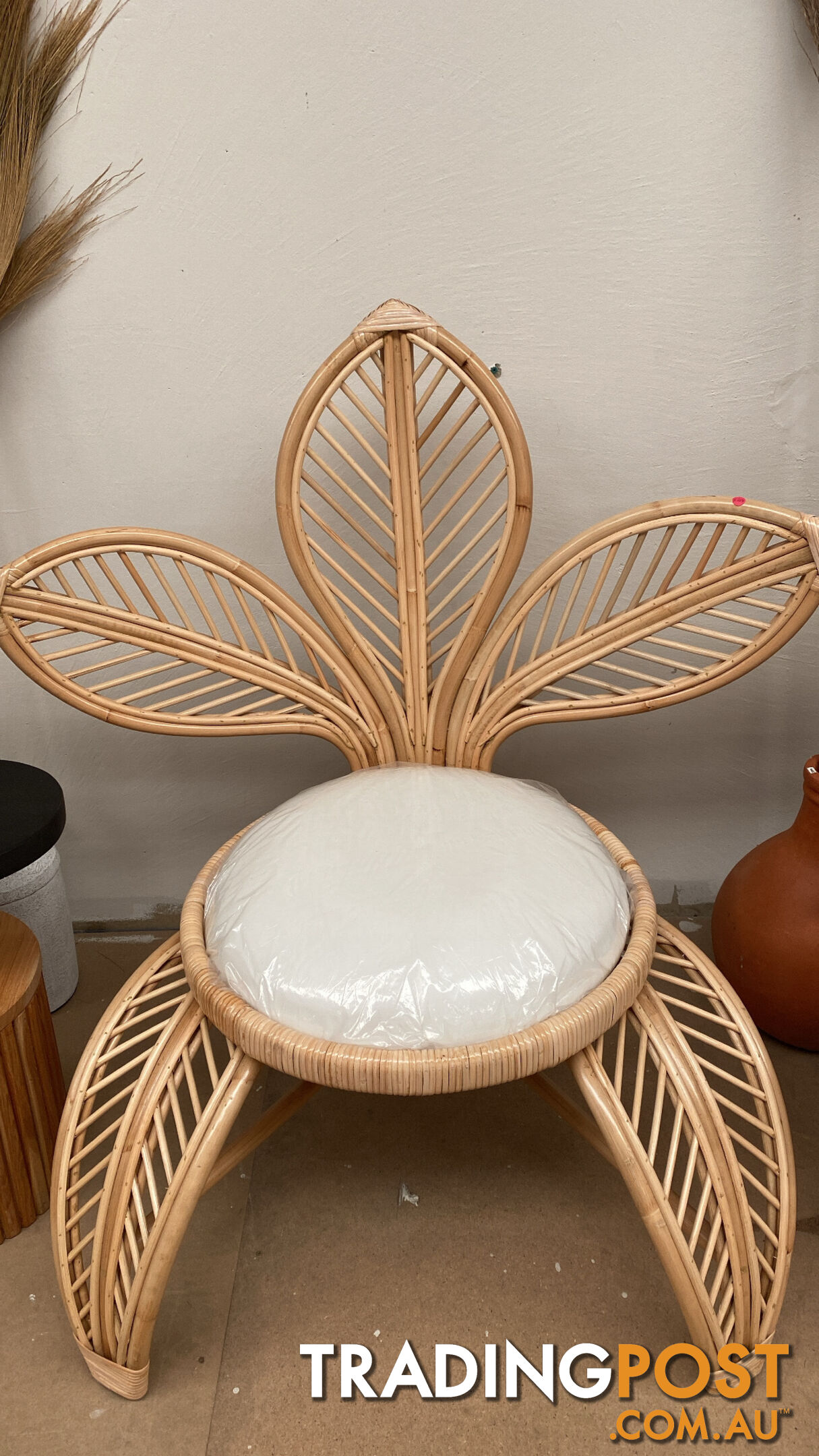 Leafy Rattan Chair