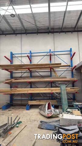 Cantilevered Racking for factory