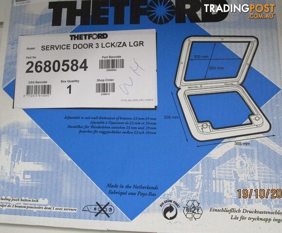 THETFORD SERVICE DOOR #3 - photo 2 of 2