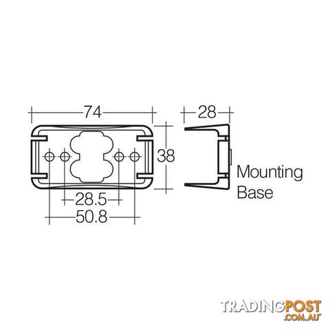 14 LED SIDE MARKER LAMP RED/AMBER - photo 3 of 3