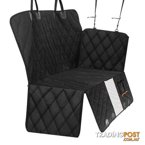 i.Pet Pet Car Seat Cover Dog Protector Hammock Back Waterproof Belt Non Slip Mat - PET-COVER-132X140-BK - photo 4 of 9