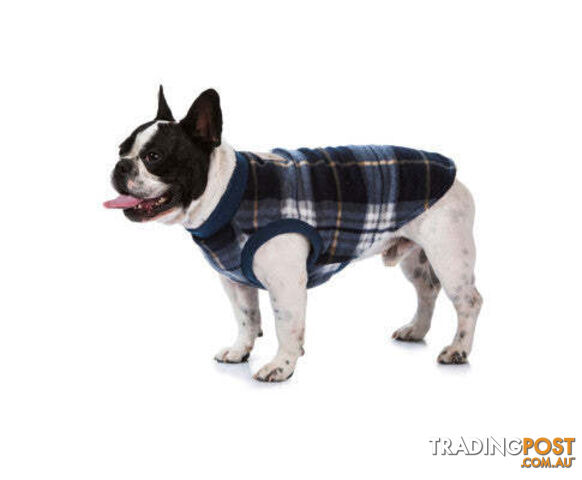 Blue or Red Tartan Dog Pyjamas - V208-PJ-TR50