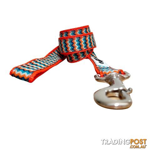 Chevron Dog Lead / Leash - Hand Made by The Bark Side - TBSLDCHEPTP201.2