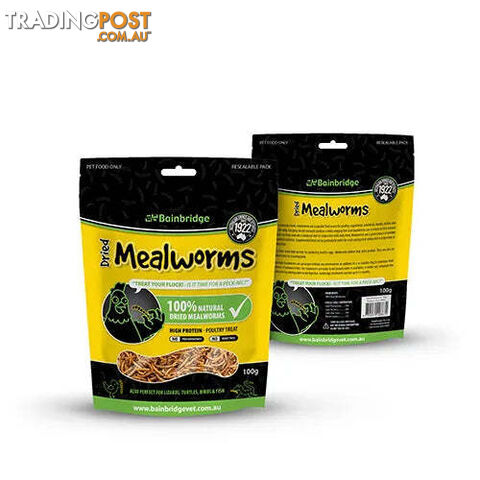 DRIED MEALWORMS - BAINBRIDGE - BB-A8452