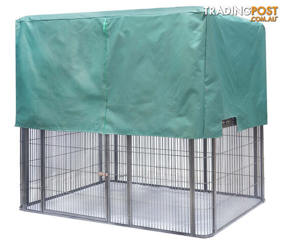 YES4PETS XXXXL Walk-in Bird Cat Dog Chicken Rabbit Cage Pet Parrot Aviary Perch 219x158x203cm With Green Cover - V278-GB15786 - photo 2 of 10