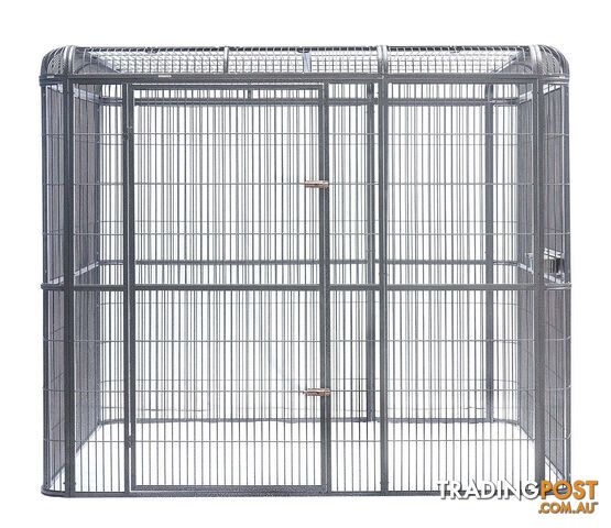 YES4PETS XXXXL Walk-in Bird Cat Dog Chicken Rabbit Cage Pet Parrot Aviary Perch 219x158x203cm With Green Cover - V278-GB15786 - photo 3 of 10