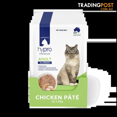 Hypro Premium Grain Free Cat Pate 85g - CPH1006