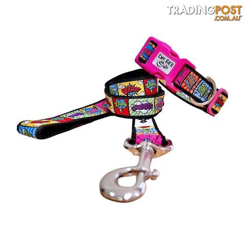Comic Mania Dog Lead / Dog Leash - Hand Made by The Bark Side - TBSLDCOM251.2 - photo 2 of 7