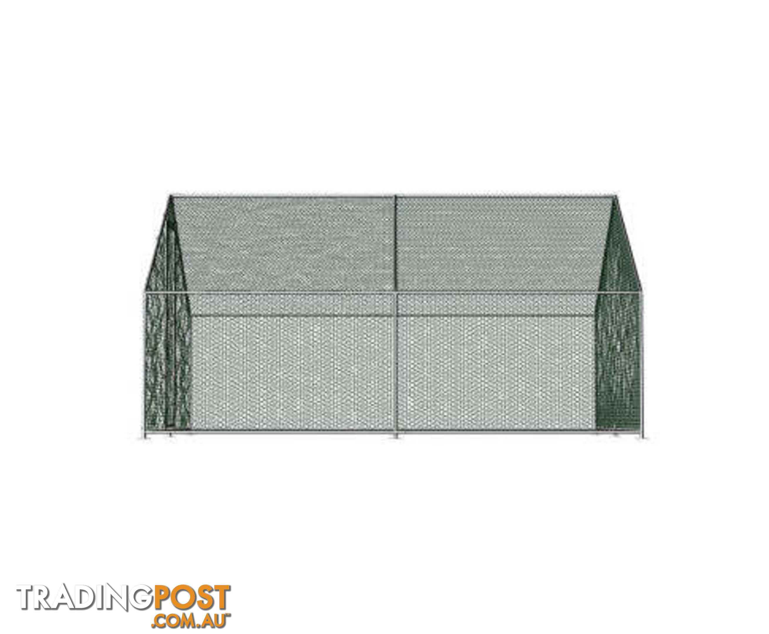 i.Pet Chicken Coop Cage Rabbit Run Hutch Large Walk In Hen House with Cover - PET-CHICK-CAGE-B-3X6