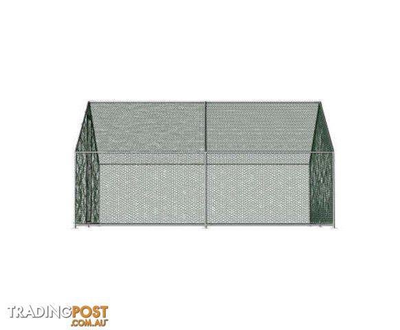 i.Pet Chicken Coop Cage Rabbit Run Hutch Large Walk In Hen House with Cover - PET-CHICK-CAGE-B-3X6