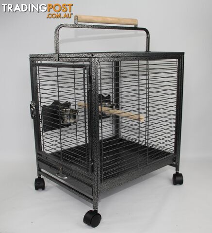 YES4PETS Small Bird Transport Budgie Cage Parrot Aviary Carrier With Wheel - V278-TT16 - photo 2 of 6