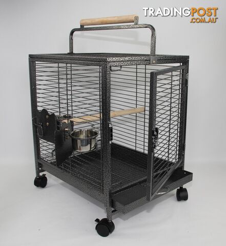YES4PETS Small Bird Transport Budgie Cage Parrot Aviary Carrier With Wheel - V278-TT16 - photo 3 of 6