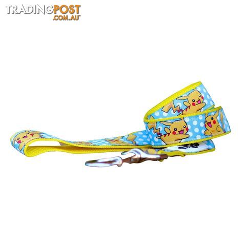 Pikachu Dog Lead / Pokemon / Dog Leash - Hand Made by The Bark Side - TBSLDPIK251.5