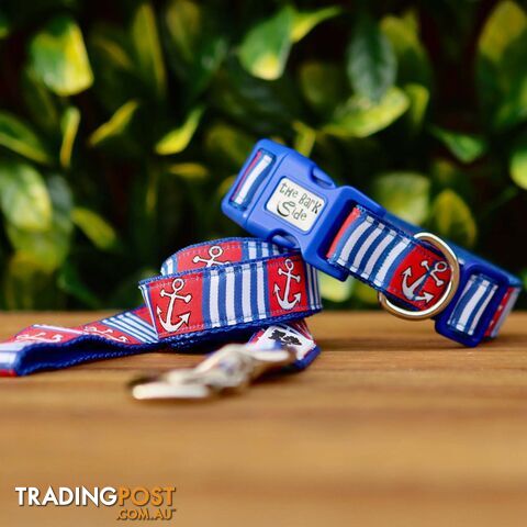 Nautical Dog Lead - Leash - Hand Made by The Bark Side - TBSLDNAU251.5 - photo 3 of 3
