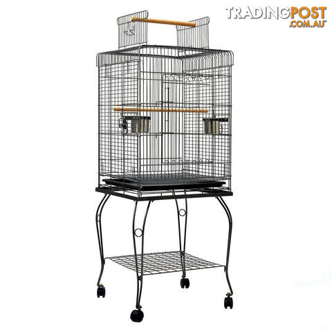 i.Pet Bird Cage 145cm Large Aviary - PET-BIRDCAGE-A102-BK