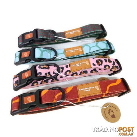 Designer Dog Collars by Explore with Paws - EWPCOLXSCRON