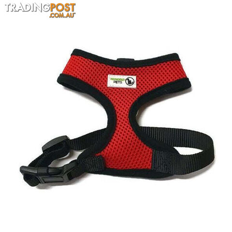 Pet Harness Soft Air Mesh Padded Adjustable  - Moondidley Pets - MDPHARMESXLPUR