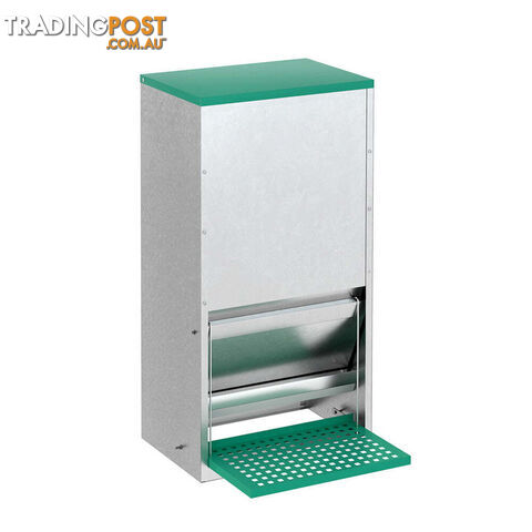 Giantz Automatic Chicken Feeder Port Coop Chick Poultry Treadle Self Opening -...