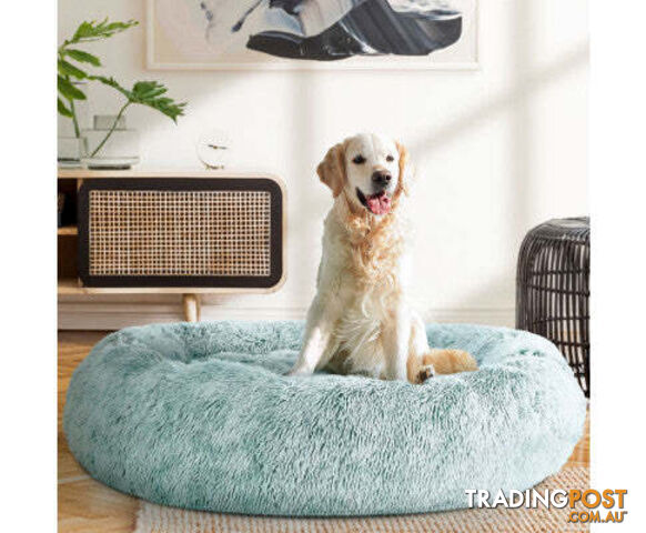 Pet Bed Dog Cat Calming Bed Sleeping Comfy Washable - PET-BED-D90-DKGR