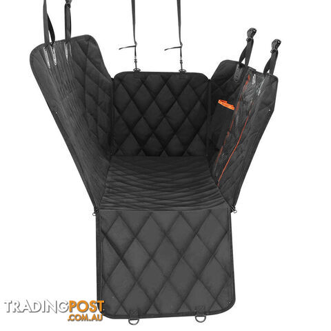 i.Pet Pet Car Seat Cover Dog Hammock Protector Back Waterproof Belt Non Slip Mat - PET-COVER-137X147-BK - photo 4 of 9