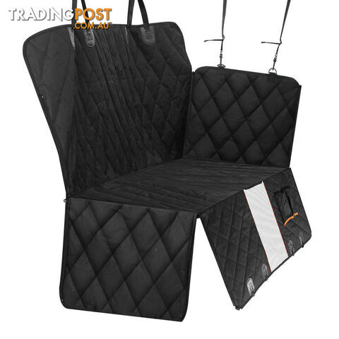 i.Pet Pet Car Seat Cover Dog Hammock Protector Back Waterproof Belt Non Slip Mat - PET-COVER-137X147-BK - photo 5 of 9