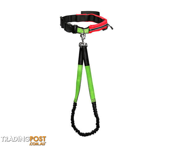 Hands Free Runner/Walker Waist Dog Leash Reflective- Moondidley Pets - MDPLDRUNBLK - photo 5 of 15