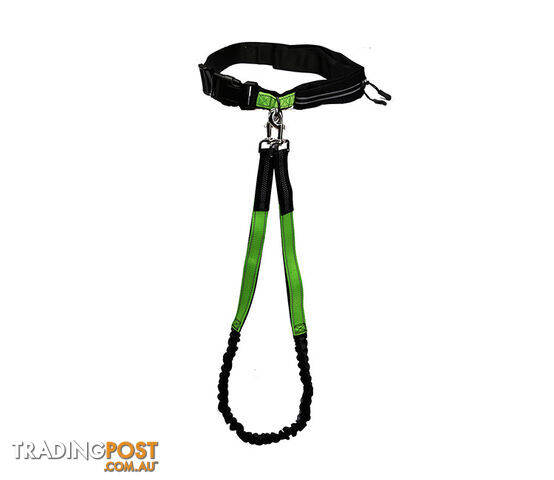 Hands Free Runner/Walker Waist Dog Leash Reflective- Moondidley Pets - MDPLDRUNBLK - photo 4 of 15