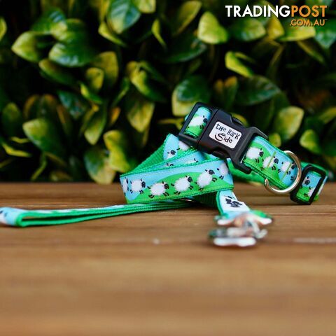 Counting Sheep Dog Collar - Hand Made by The Bark Side - TBSCOUXS - photo 5 of 5