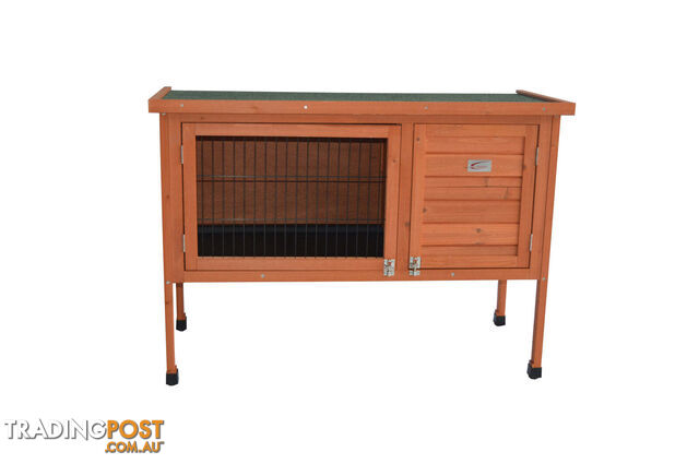 YES4PETS Large Single Wooden Pet Rabbit Hutch Guinea Pig Ferret Cage -...