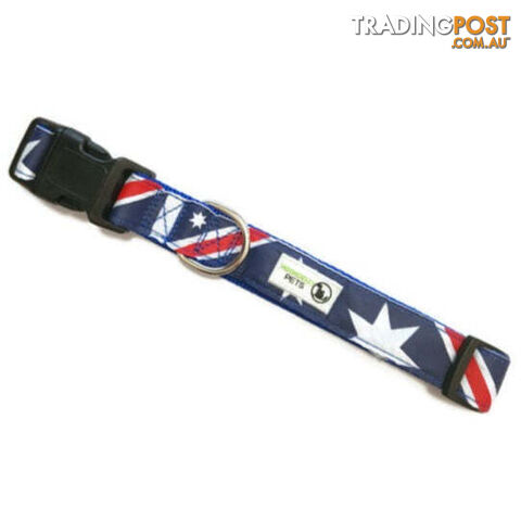 Australia Flag - Aussie Dog Collar - Moondidley Pets - MDPCOLAUS