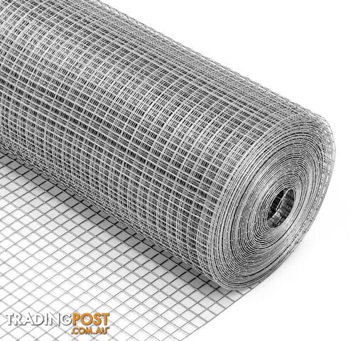 YES4PETS 1 x 5M Galvanised Wire Mesh Garden Pet Chicken Coop Fencing Bird...
