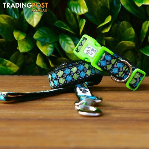 Tartan Dog Lead / Dog Leash - Hand Made by The Bark Side - TBSLDTARPNK251.8 - photo 3 of 4