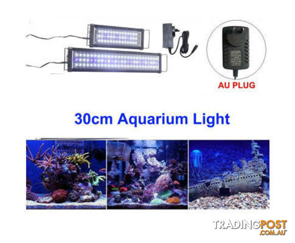 Aquarium Light Lighting Full Spectrum Aqua Plant Fish Tank Bar LED Lamp - V201-YGD0013BW8AU