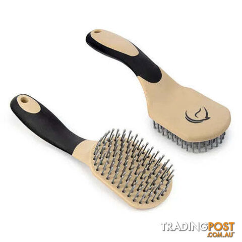 MANE TAIL BRUSH - BAINBRIDGE - BB-A4114-GYPK