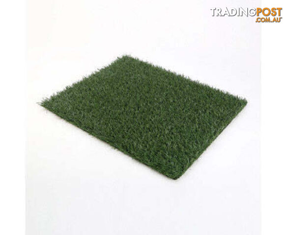 Paw Mate Grass Mat for Pet Dog Potty Tray Training Toilet 63.5cm x 38cm - V274-PET-MAT-202-X2