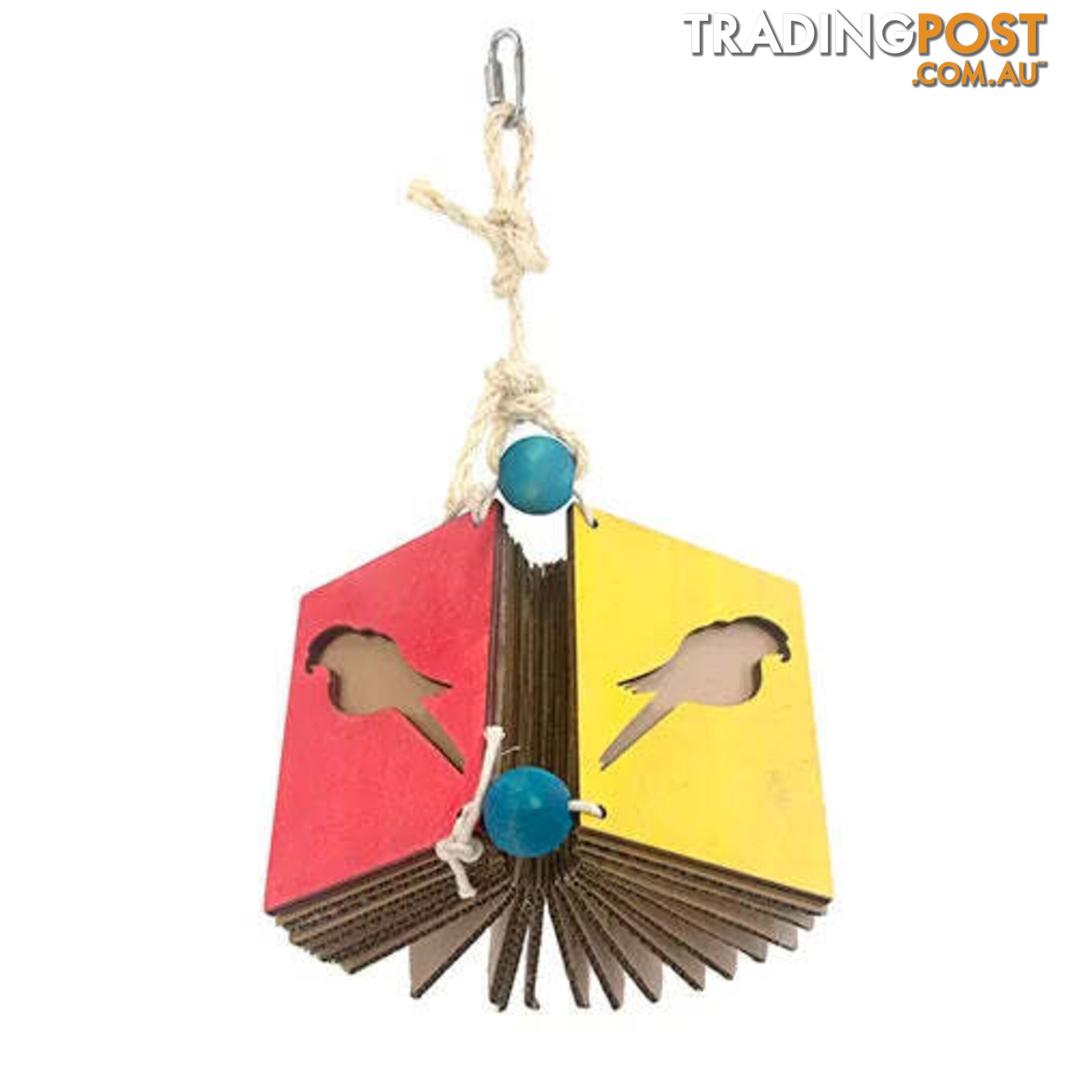 BIRD TOY DESTRUCTIVE - SHREDZ BIRD BOOK - BAINBRIDGE - BB-A8390